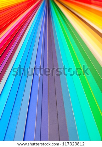 color guide closeup