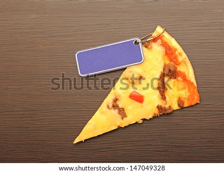 slice of pizza, place for price