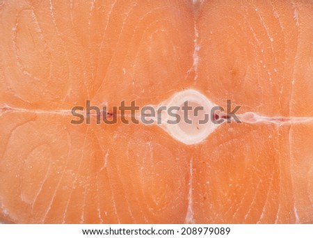 red fish,close up salmon slice texture