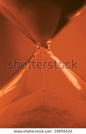 hour glass sand timer