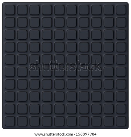 Anti slip rubber mat