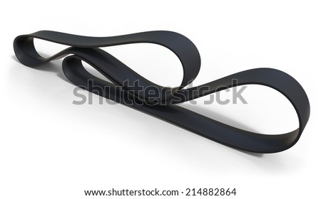Flat transmission rubber belts