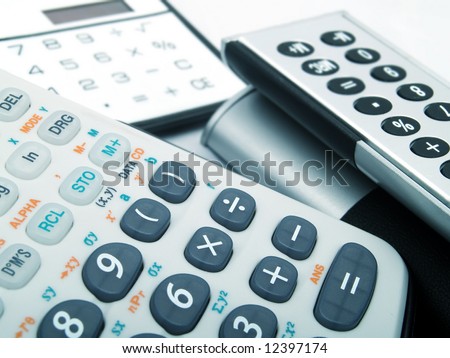 Simple and scientific calculators