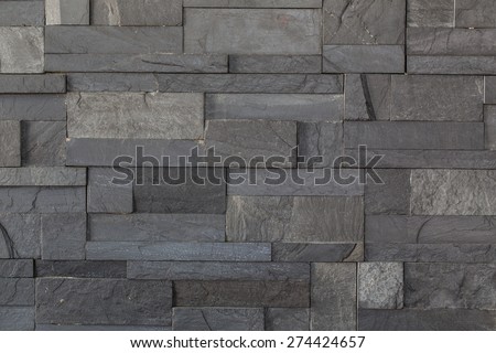 dark grey stone tile texture brick wall surfaced