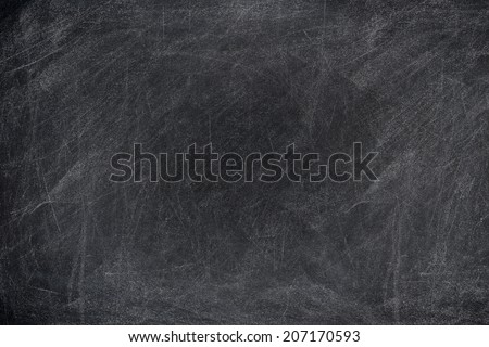 Chalk rubbed out on board Chalk rubbed out on board