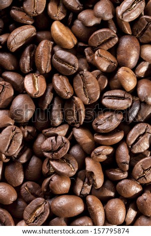 roasted coffee beans can be used for a background