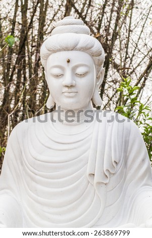 White Jade Buddha
