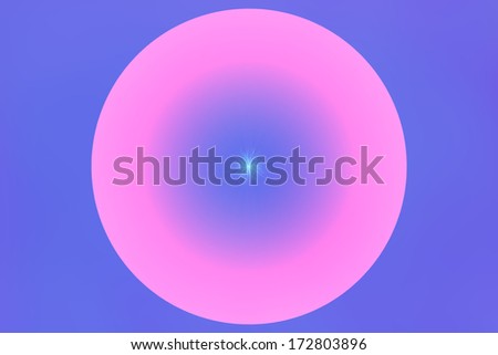 Light pink circle on a purple background, Pink circle, Illustration