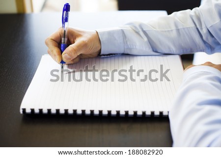 Note taking - paperwork