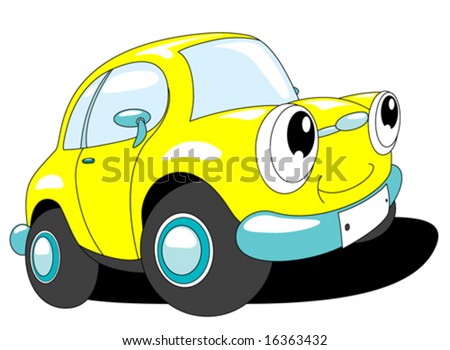 cartoon car washing. stock vector : Cartoon car