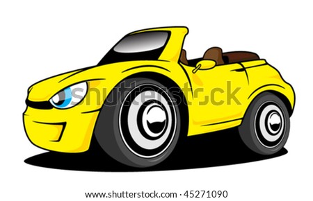 cartoon car. stock vector : Cartoon car