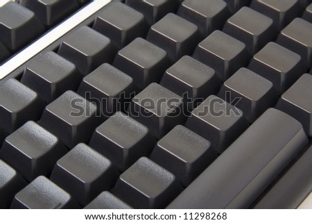 Blank Keys Keyboard