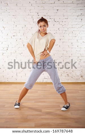 Modern dance poses.