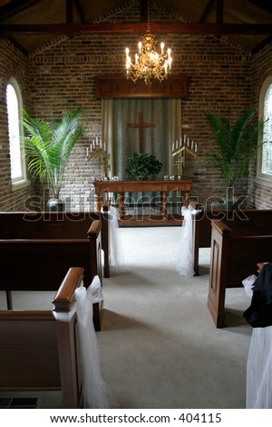 Wedding chapel isle