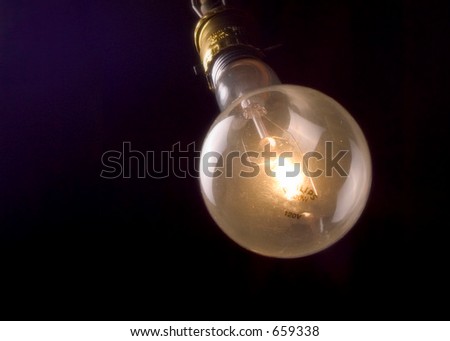 Hanging bulb