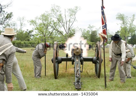 scenes from a civil war reenactment