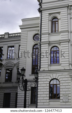 historical building of Tbilisi National University, Georgia