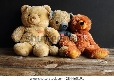 teddy bear and friend, two teddy bears, sweet bear with a heart
