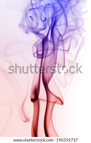 Abstract cigarette smoke. If you open the file in photoshop and hit ctrl+i you will get cool negative image.