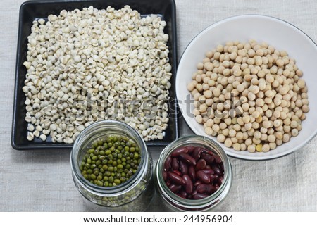 rice bean and millet