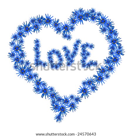 Srce  - Page 37 Stock-photo-dark-blue-heart-from-the-petals-of-rose-on-a-white-background-to-the-day-of-sainted-valentine-24570643