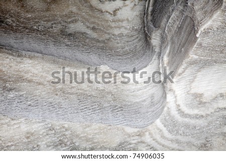 Texture of the salt walls, background. Soledar, Donetsk region, Ukraine, depth of 300 meters