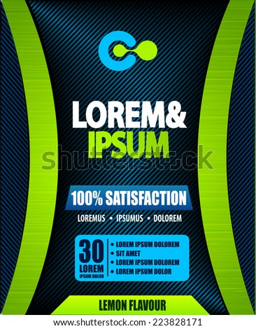 Vector brochure flyer magazine cover & poster template Vector brochure flyer magazine cover & poster template