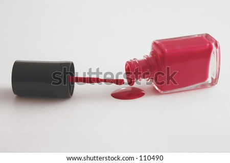 Spilt Nail Polish