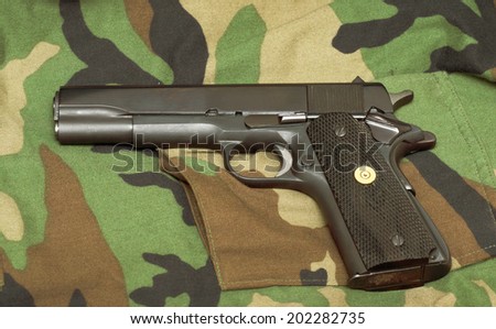 Semi-automatic gun