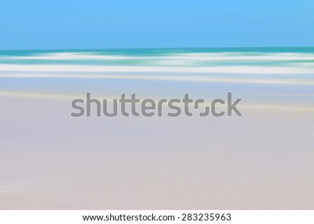 abstract seascape in motion blur