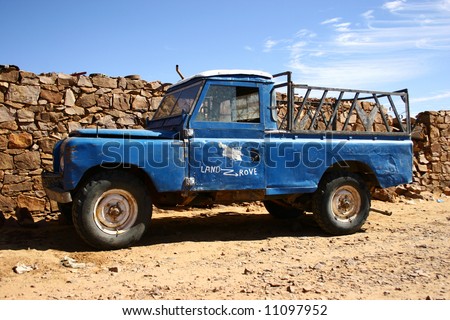 Old 4WD vehicle