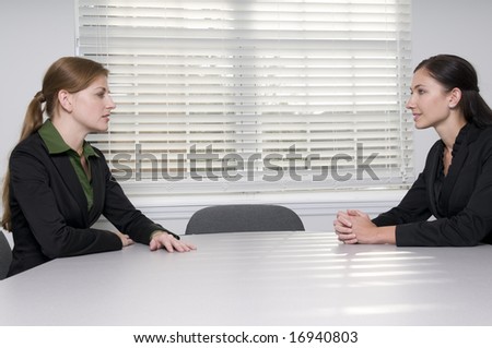 executive business women in conference or meeting