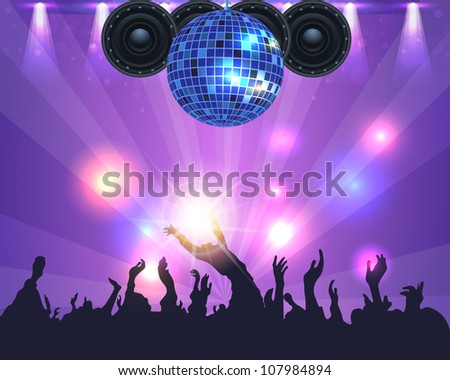 Concert Background Design Stock Photo 107984894 : Shutterstock