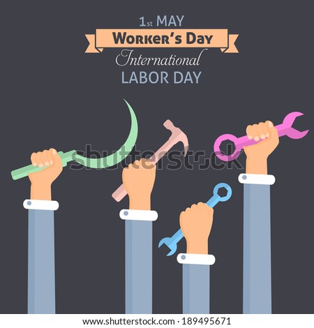 1 May Worker's Day Poster Flyer 1 May Worker's Day Poster Flyer