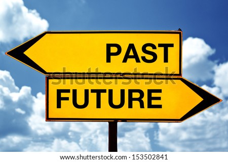 Choosing between Past and future, opposite signs.