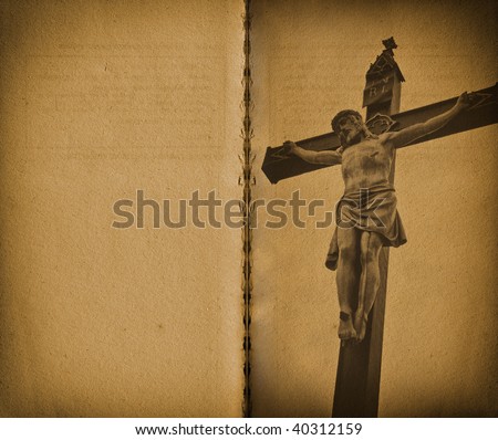 jesus christ on the cross. Jesus Christ crucified on