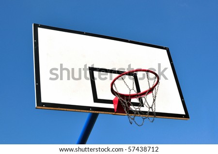 basketball hoop swish. stock photo : asketball hoop