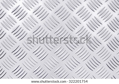 Brand New Unused Steel Metal Plate Diamond Pattern Texture Background for Flooring in Construction Industry