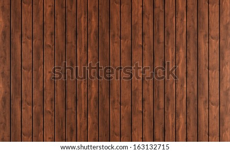 Background of dark wood paneling - rendering
