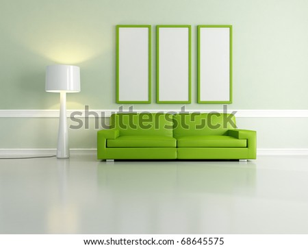 Floor Lamp Green