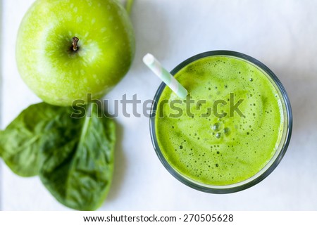 Green juice from above
