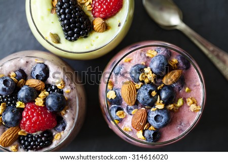 Fruit smoothies
