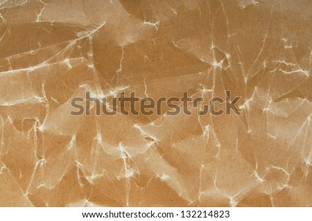 texture of crumpled wax paper
