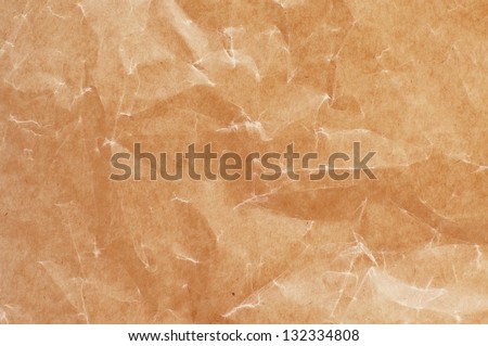 texture of crumpled wax paper