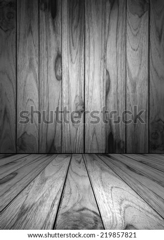 Wood texture background with BW