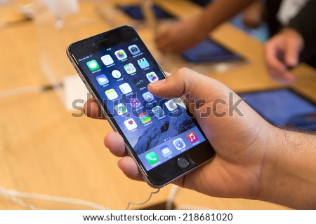 19 September 2014-Strasbourg, France: With a special event on September 9 by Apple introduced iPhone 6, has received four million pre-orders.