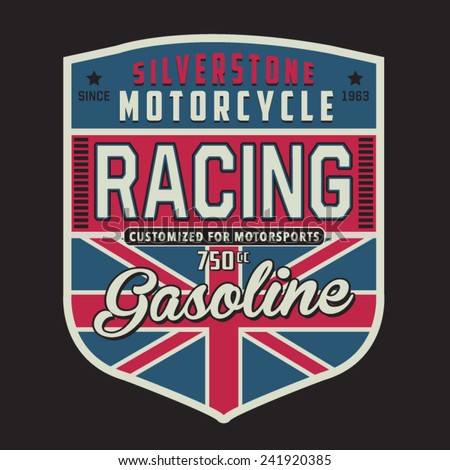 Motorcycle british typography t-shirt graphics vectors Motorcycle british typography t-shirt graphics vectors