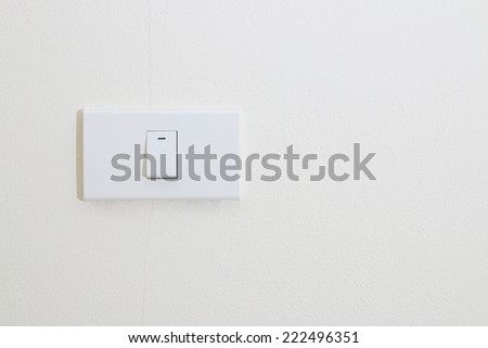 Switch turn on/off electrical