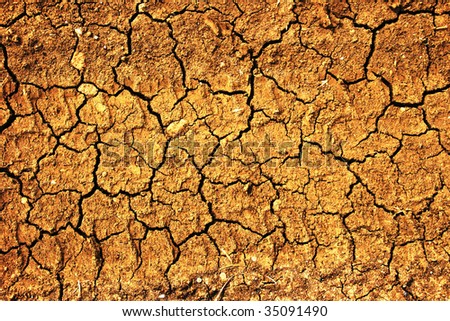 cracked ground,a global warming concept