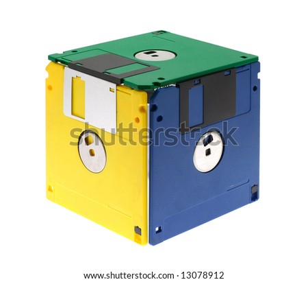 Multi Coloured Cube